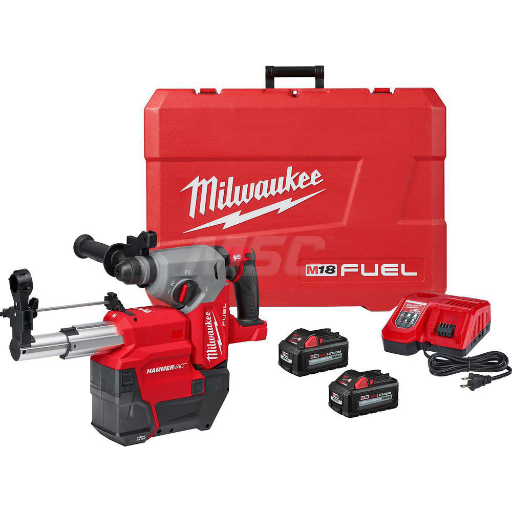M18 FUEL&trade; 1” SDS Plus Rotary Hammer w/ Dust Extractor Kit - SDS Plus Chuck, No