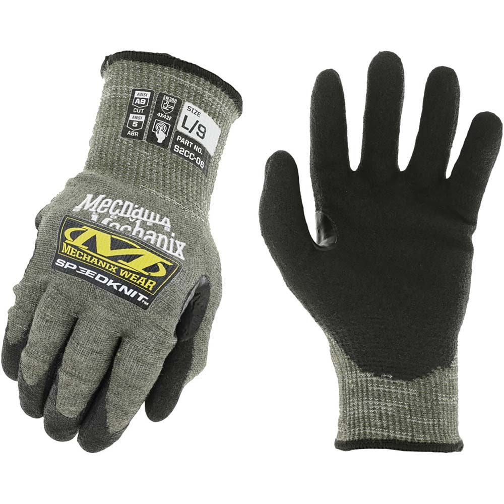 Mechanix Wear S2CC-06-007 Cut & Abrasion-Resistant Gloves: Size S, ANSI Cut A9, Urethane, HPPE Image