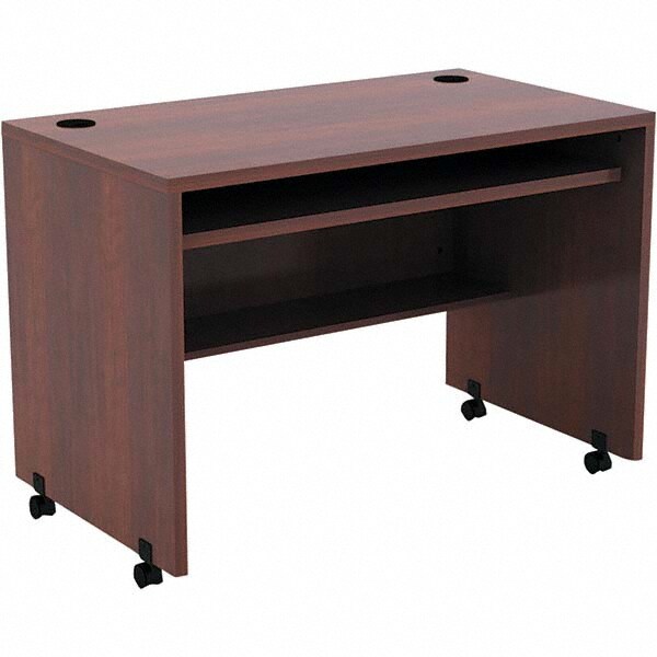 Mobile Workstation Mobile Work Center: 23-5/8" OAD, 1 Drawer, 1 Shelf