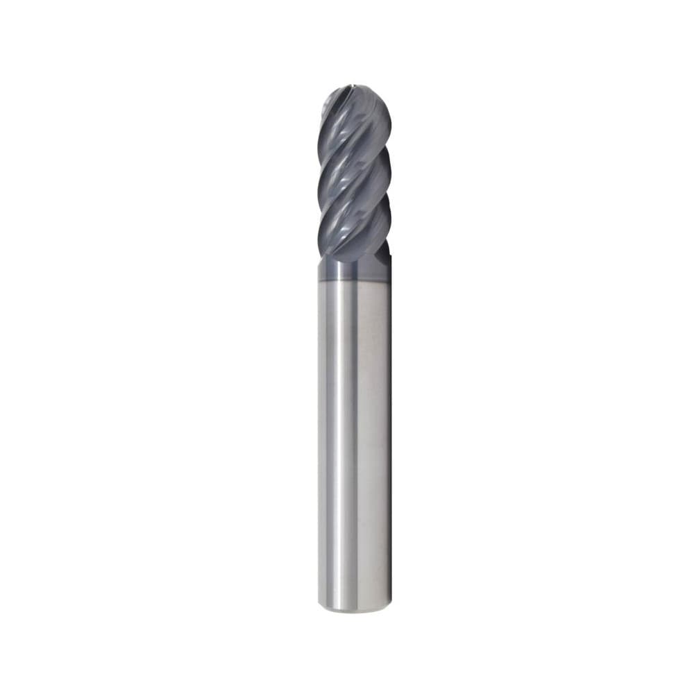 SGS 32503 Ball End Mill: 0.5" Dia, 1.25" LOC, 5 Flute, Solid Carbide Image