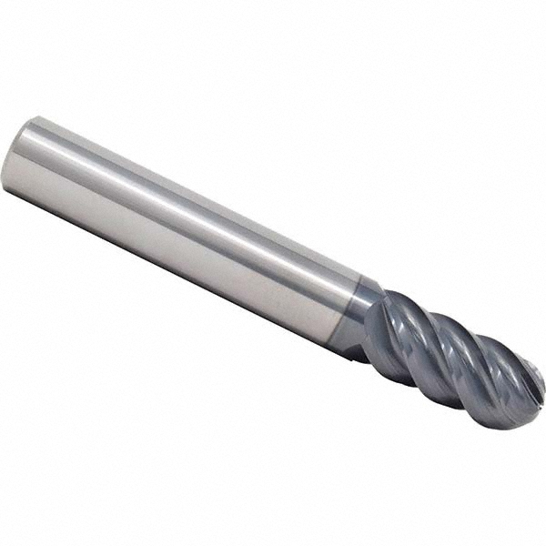 SGS Ball End Mills; Mill Diameter (mm) 0.5in ; Mill Diameter (Inch) 1/2 ; Mill Diameter