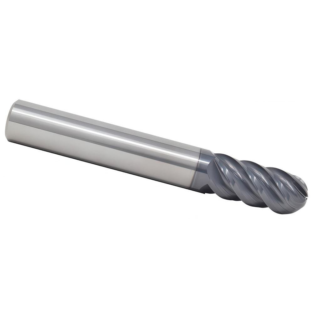 SGS 32500 Ball End Mill: 0.25" Dia, 0.75" LOC, 5 Flute, Solid Carbide Image