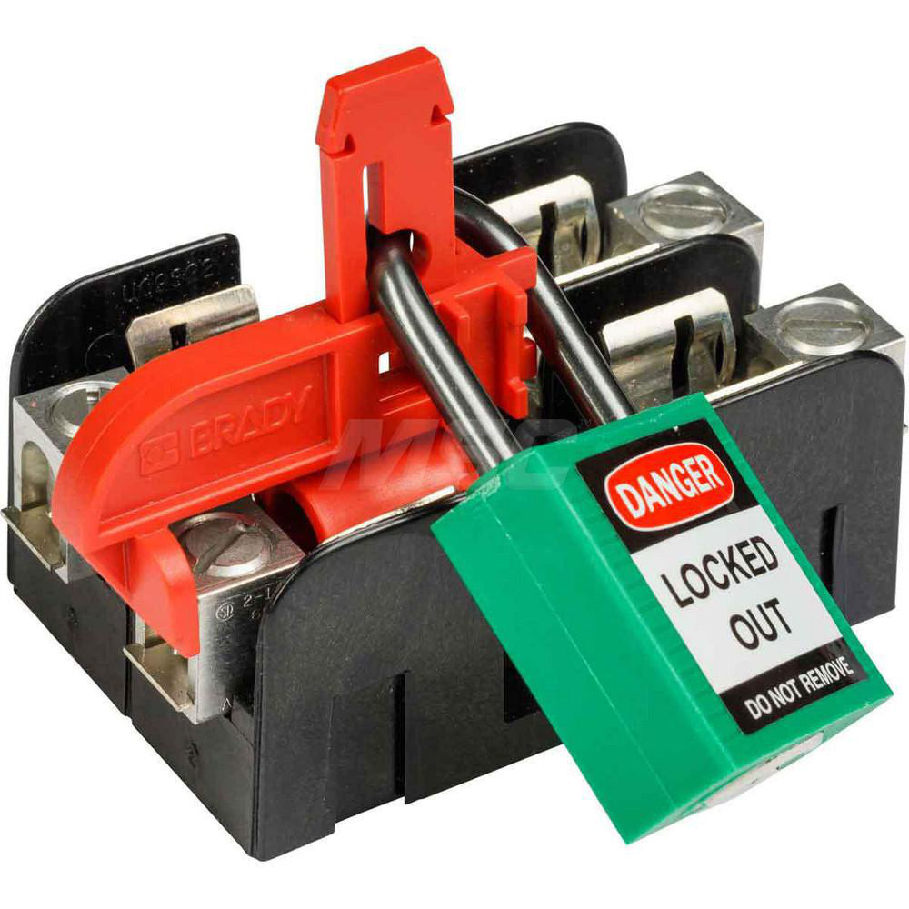 Brady Pack of 2 Fuse Lockouts 10596336 MSC Industrial Supply