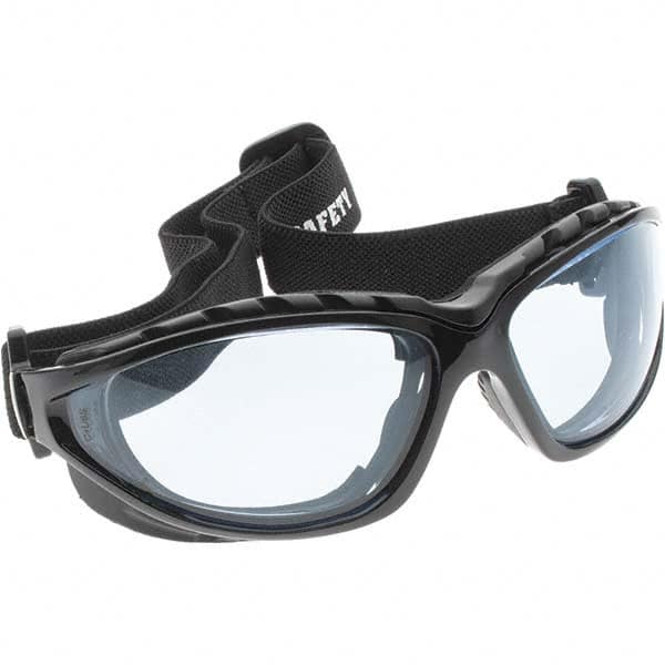 Safety Glass: Anti-Fog, Light Blue Lenses, Full-Framed