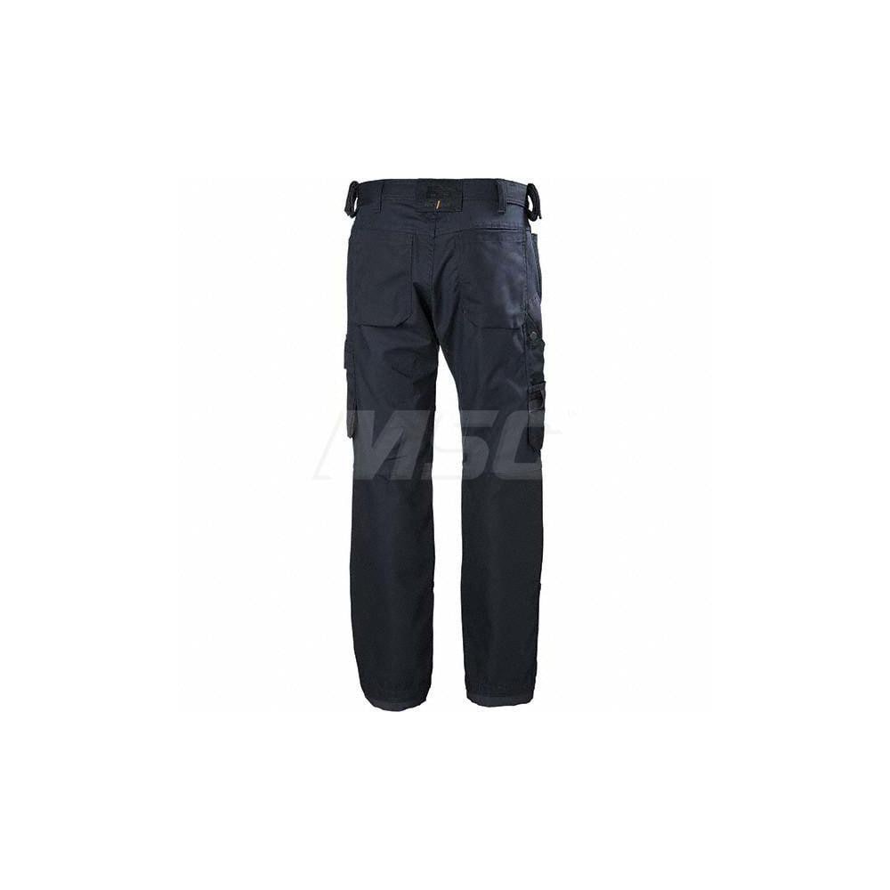 Work Pants: General Purpose, Cotton & Polyester, Navy, 30