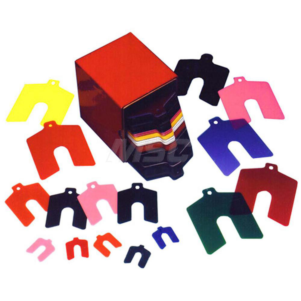 Precision Brand Shim Stock Sets; Material Plastic; Number Of Pieces