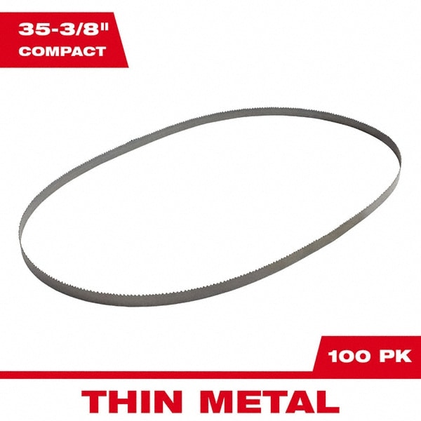 Portable Bandsaw Blade: 1/2" Wide, 0.02" Thick, 14 TPI