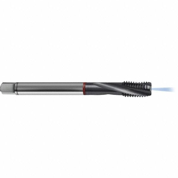 Spiral Flute Tap:  UNF,  4 Flute,  Bottoming,  2BX Class of Fit,  High-Speed Steel,  TiCN Finish