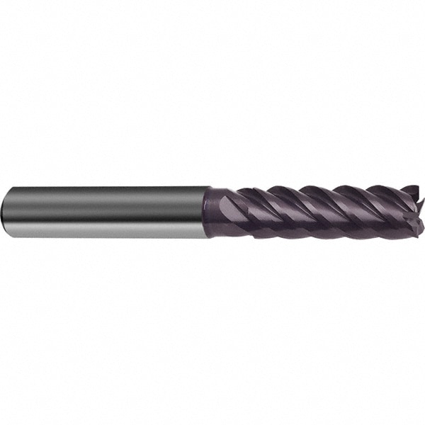 Guhring 9067760190500 3/4" Diam 5-Flute 45° Square Roughing & Finishing End Mill Image