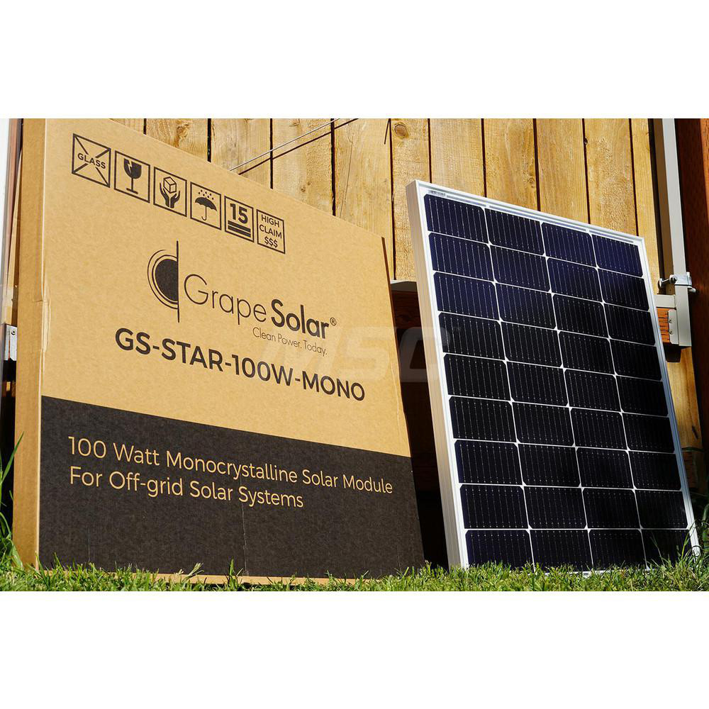 Grape Solar Solar Panels; Maximum Output Power (W) 100 ; Amperage