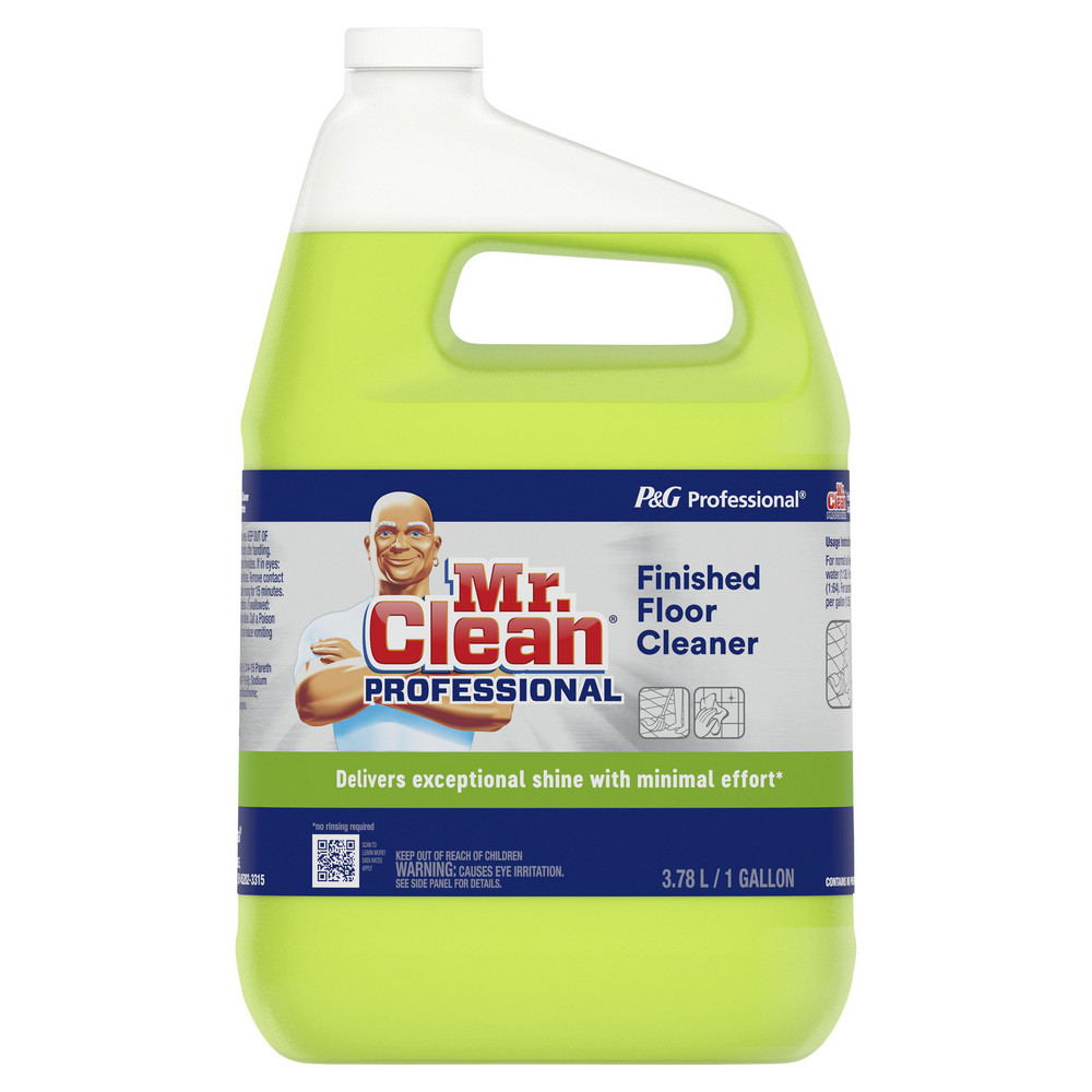 Mr. Clean Professional Finished Floor Cleaner, 1 gal - Liquid Concentrate For Hardwood, Tile or Terrazo Floors, Commercial Use