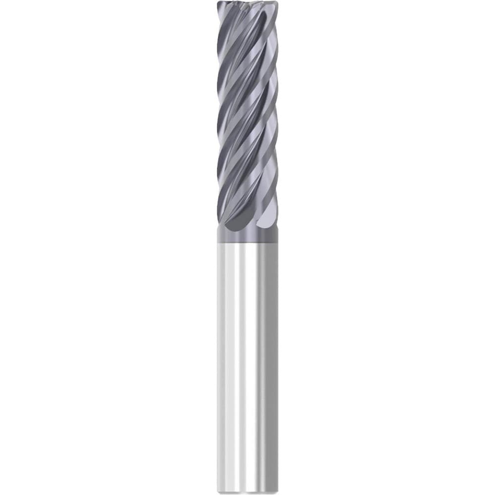 Niagara Cutter 10072647 Roughing & Finishing End Mills; Extended Reach: No ; Shank Type: Straight ; Corner Radius (Decimal Inch): 0.0300 ; End Type: Corner Radius ; Flute Direction: Right Hand ; Helix Angle: 38 Image