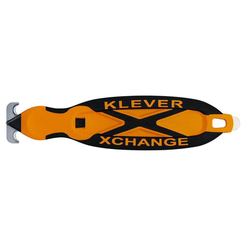 Klever Kutter Klever Innovations Klever Kutter Dual Carbon Steel Utility  Knife KCJ-1 BLACK