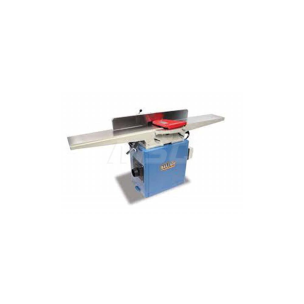 Jointers; Maximum Cutting Width (Inch): 8 ; Maximum Cutting Depth (Inch): 1/8 ; Cutter Head Speed (RPM): 5600.00 ; Table Length (Inch): 72 ; Number of Cutting Knives: 3 ; Voltage: 220