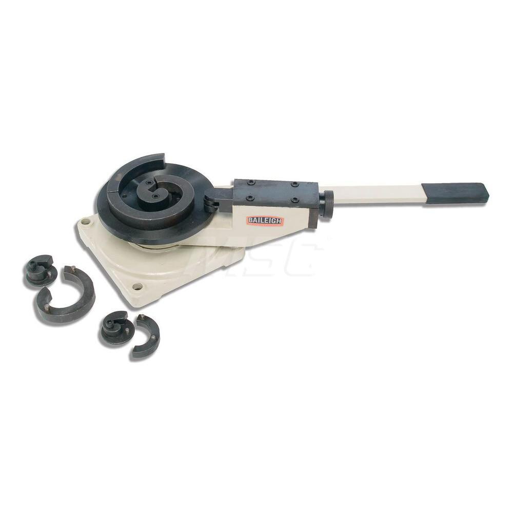 Structural Metal Benders; Type: Universal ; Maximum Angle Included: 360.00 ; Power Type: Manual ; Capacity: 3/8-1-1/8 ; Additional Information: Model: MPB-10 ; Includes: 3 in and 7 in Tooling; 3 in; 5 in and 7 in Scroll Die
