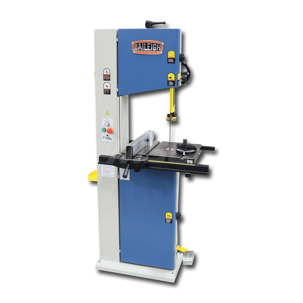 Vertical Bandsaw: Belt Drive, 13-1/2" Height Capacity