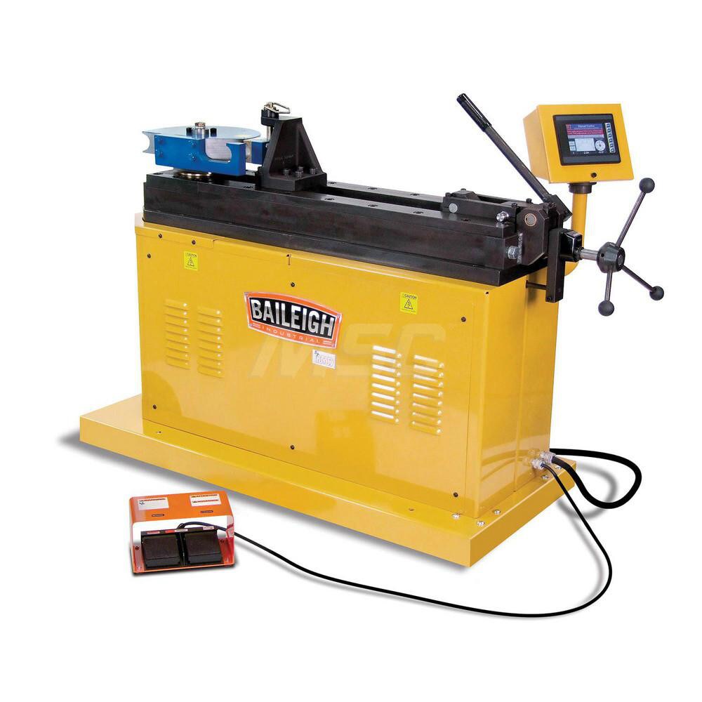 Pipe Bending Machines; Machine Type: Tubing Bender ; Power Type: Electric ; Maximum Bending Angle: 360 ; Minimum Pipe Size Capacity (Inch): 1/4 ; Solid Rod Capacity (Inch): 1.5 ; Square Tube Capacity (Inch): 3
