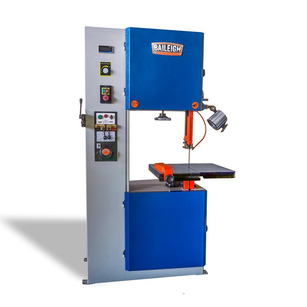 Vertical Bandsaw: Variable Speed Pulley Drive, 10" Height Capacity