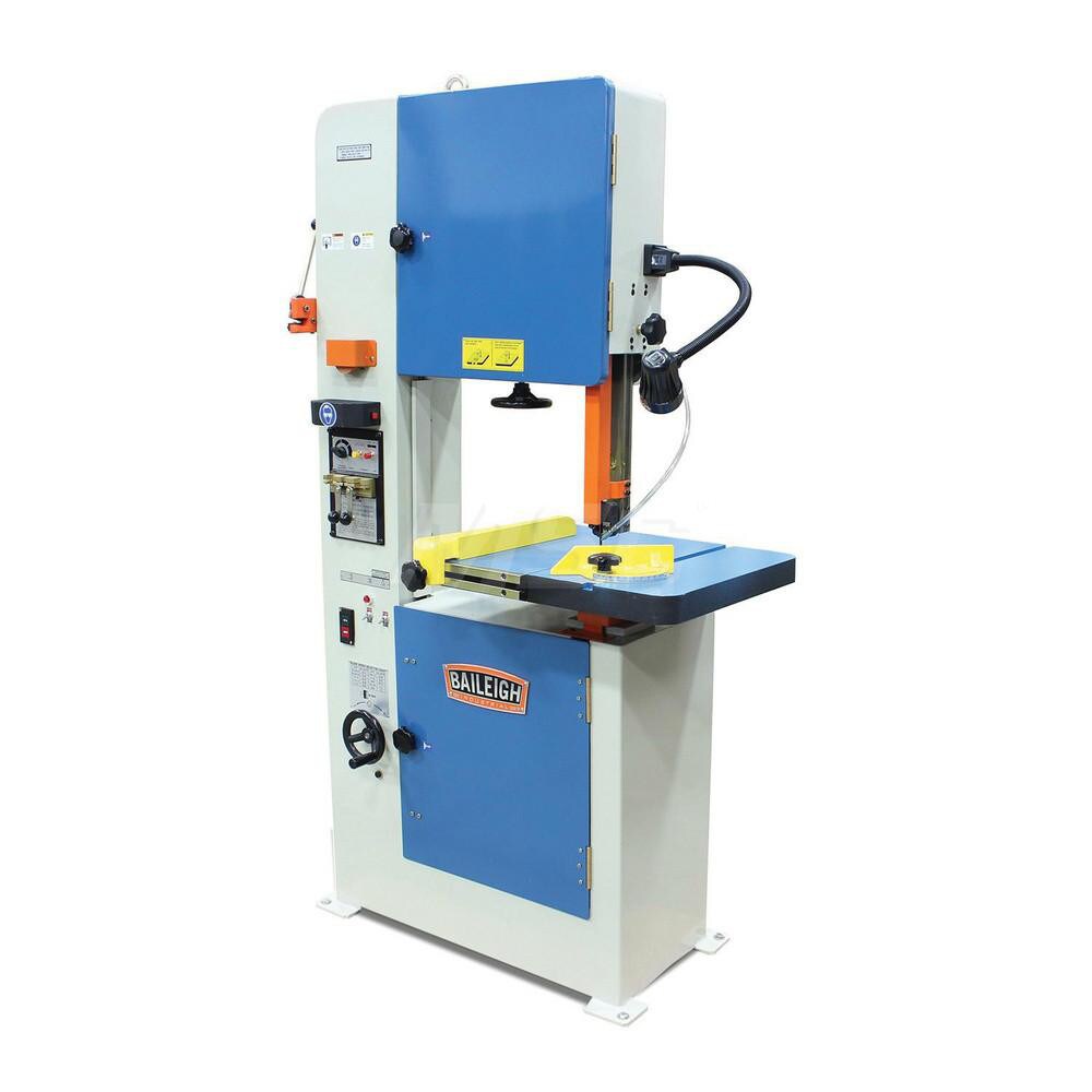 Vertical Bandsaw: Variable Speed Pulley Drive, 10" Height Capacity