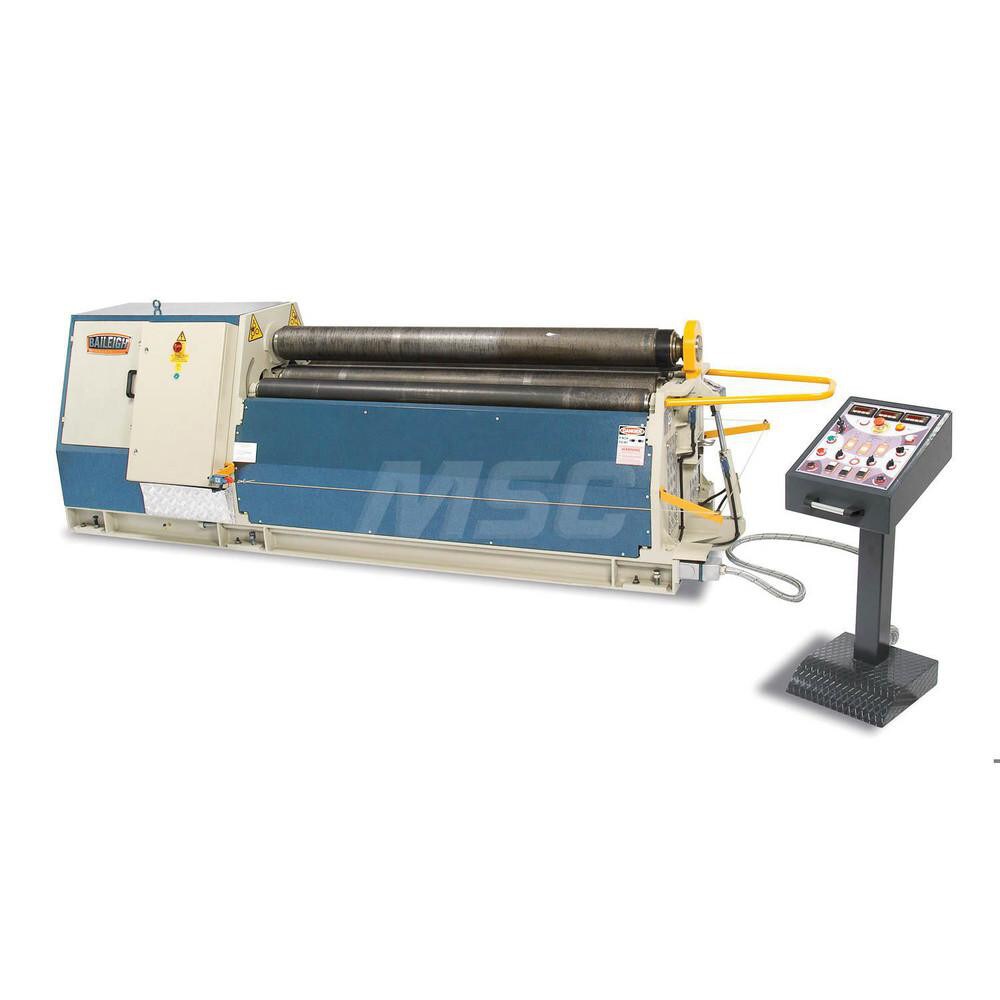 Slip Rolls; Machine Type: Floor ; Power Type: Hydraulic ; Maximum Forming Width (Inch): 80 ; Maximum Mild Steel Capacity (Decimal Inch): 0.2500 ; Minimum Forming Radius (Decimal Inch): 10.6000 ; Phase: 3