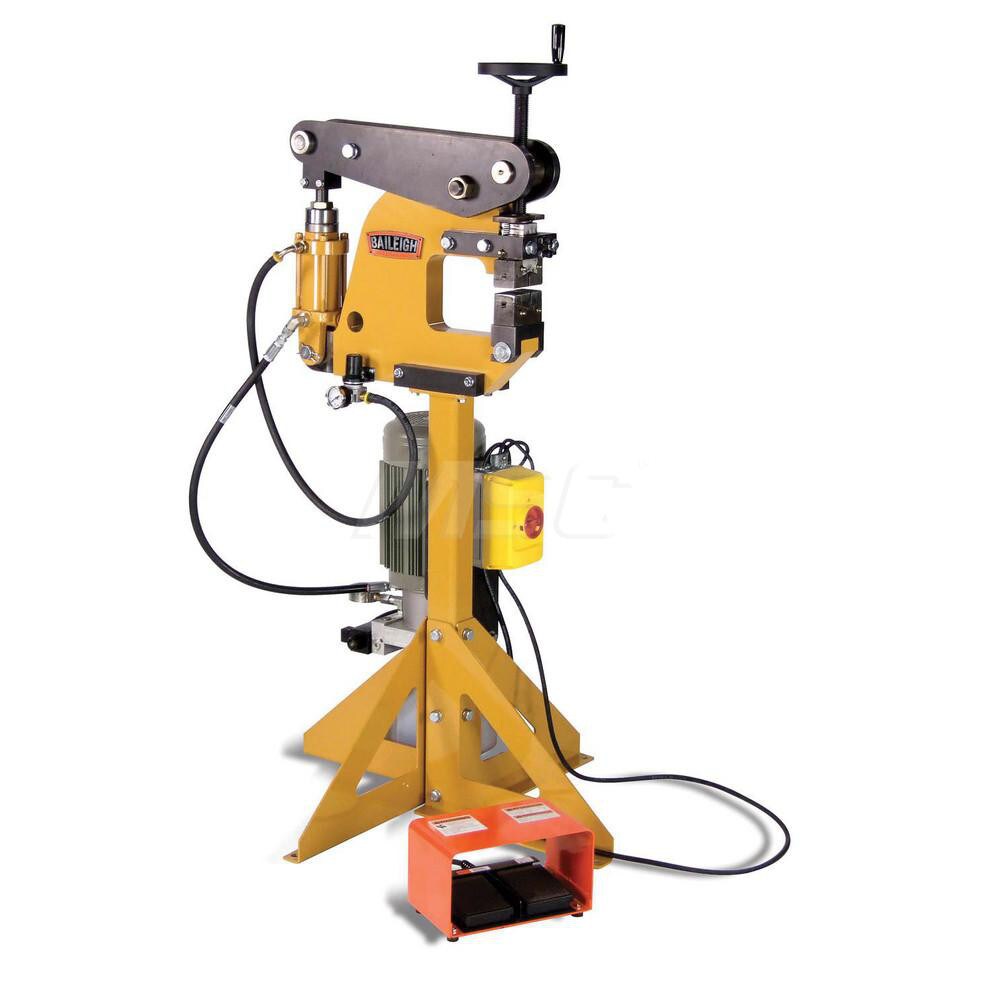 Shrinker Stretchers; Maximum Mild Steel Capacity (Gauge): 14 ; Throat Depth (Inch): 6 ; Maximum Working Height: 37-1/2 (Feet); Maximum Aluminum Capacity (Gauge): 12 ; Power Type: Hydraulic