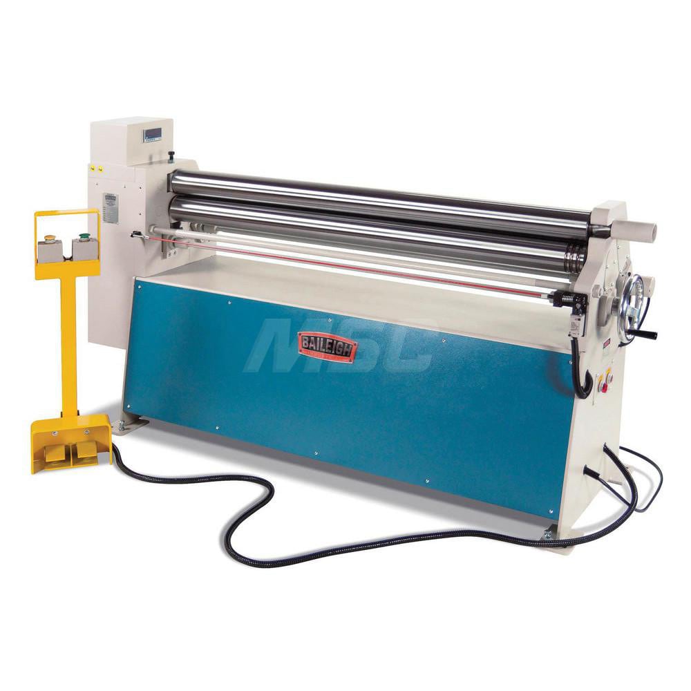 Slip Rolls; Machine Type: Floor ; Power Type: Hydraulic ; Maximum Forming Width (Inch): 60 ; Maximum Mild Steel Capacity (Decimal Inch): 0.0750 ; Maximum Mild Steel Capacity (Gauge): 14 ; Minimum Forming Radius (Inch): 5-1/4
