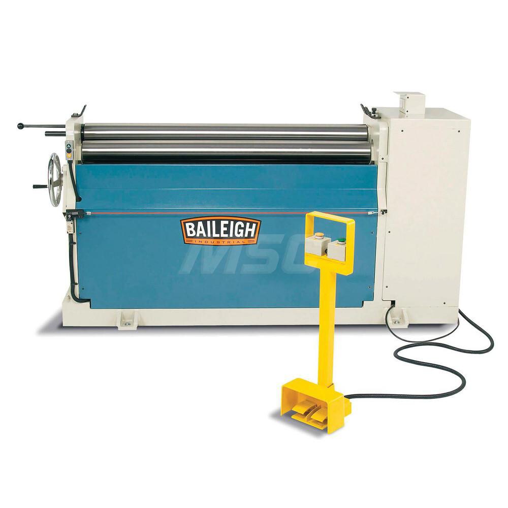 Slip Rolls; Machine Type: Floor ; Power Type: Hydraulic ; Maximum Forming Width (Inch): 60 ; Maximum Mild Steel Capacity (Decimal Inch): 0.1350 ; Maximum Mild Steel Capacity (Gauge): 10 ; Minimum Forming Radius (Inch): 7-1/8