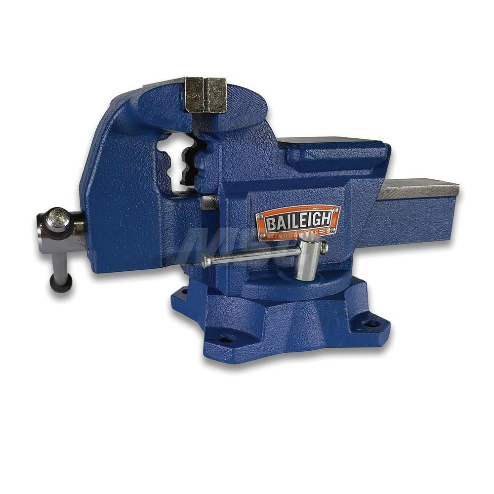Baileigh Bench Vise 4" Jaw Width, 5" Jaw Opening, 3" Throat Depth MSC Industrial Supply Co.