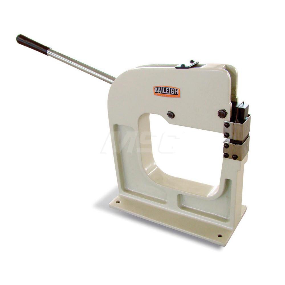 Shrinker Stretchers; Maximum Mild Steel Capacity (Gauge): 16 ; Throat Depth (Inch): 8 ; Maximum Working Height: 37-1/2 (Feet); Maximum Aluminum Capacity (Gauge): 14 ; Power Type: Manual ; Additional Information: Model: MSS-16; Construction: Cast Iron