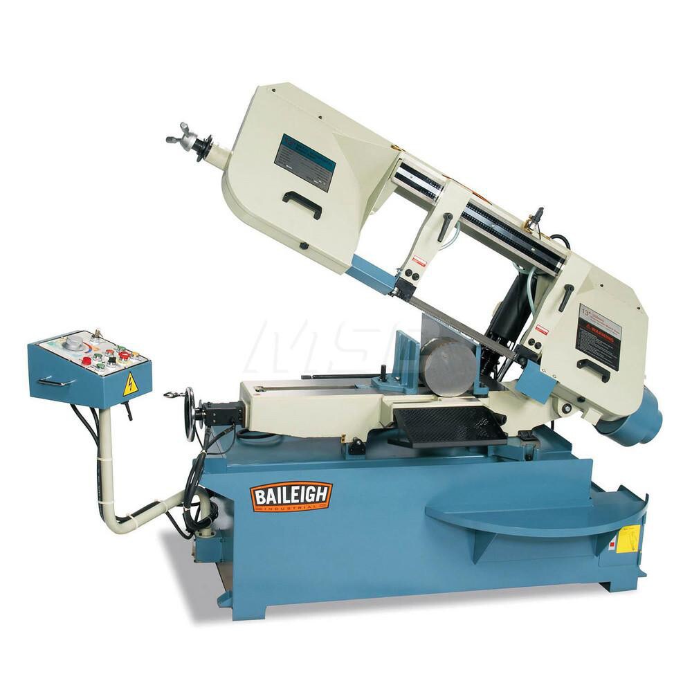 Horizontal Bandsaw: 13 x 18.9 x 11 x 10.04" Rectangular, Belt Drive
