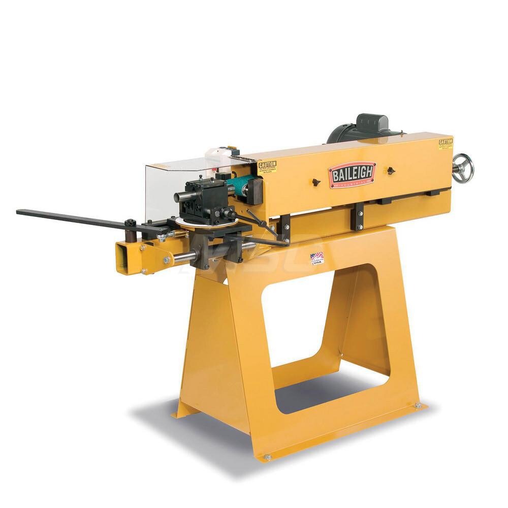 Metal Notchers; Maximum Notching Dimensions (Inch): 2 ; Horsepower (HP): 3 ; Belt Size (Inch): 4 x 79 ; Voltage: 220