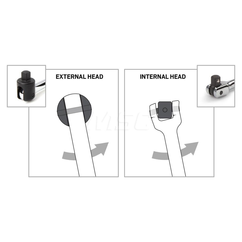 Vim Tools 3/4" Dr Extendable Ratchet 29" To 40" Long W/ Breaker