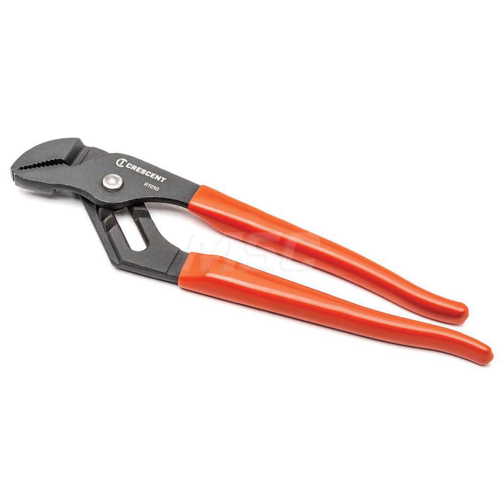 Tongue & Groove Plier: 10" OAL, 1.66" Cutting Capacity