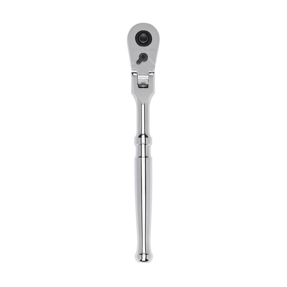 3/8 Inch Drive x 8 Inch Flex Head Quick-Release Ratchet