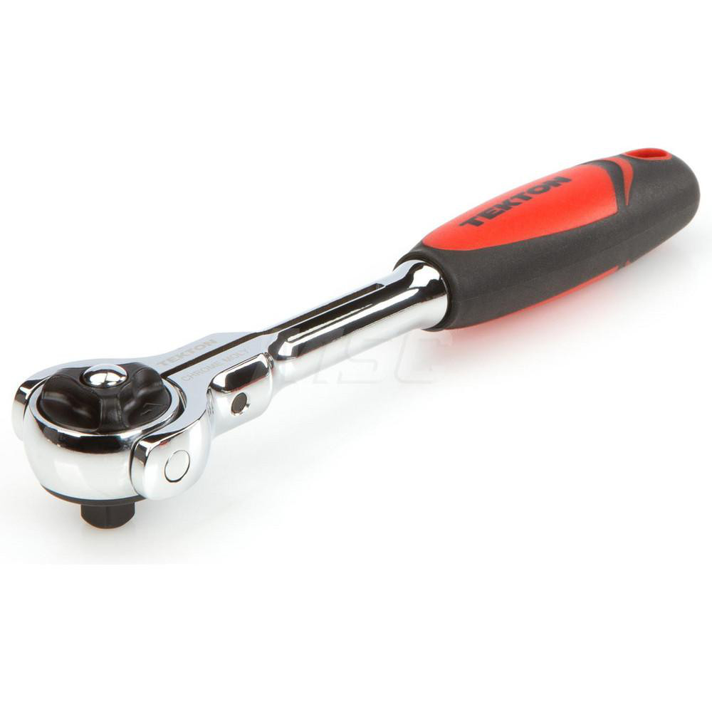Tekton 1/4 Inch Drive x 5 Inch Swivel Head QuickRelease Ratchet