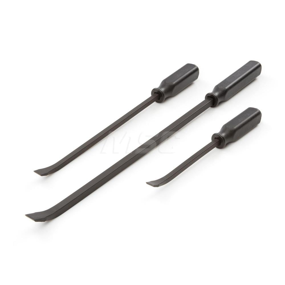 Tekton LSQ42103 Angled Tip Handled Pry Bar Set, 3-Piece (12, 17, 25 in.) 