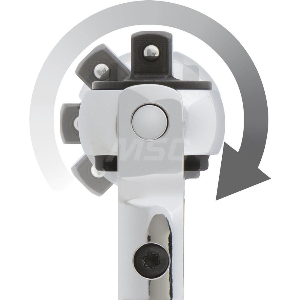 Tekton 3/8 Inch Drive x 9 Inch Swivel Head QuickRelease Ratchet