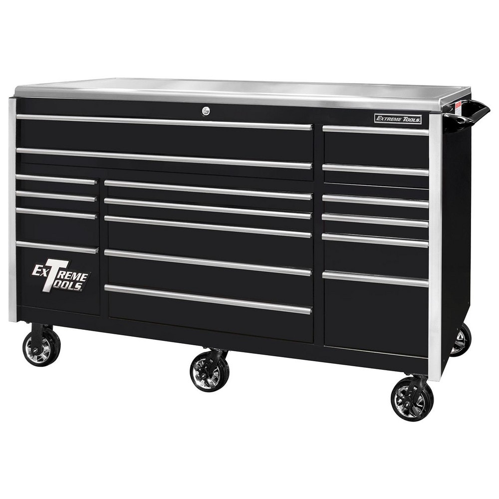 EXTREME TOOLS - Tool Roller Cabinet: 17 Drawer | MSC Direct