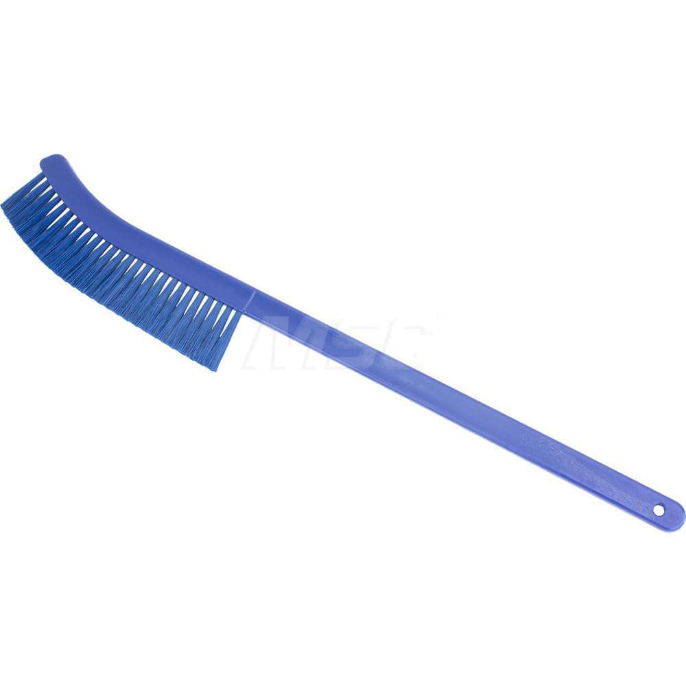 Cleaning, Finishing, Food Service & Scrub Brush: 24" Brush Length, 1/2" Brush Width, Polyester Bristles