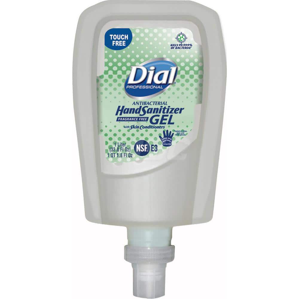 Hand Sanitizer: Gel, 1 L, Dispenser Refill
