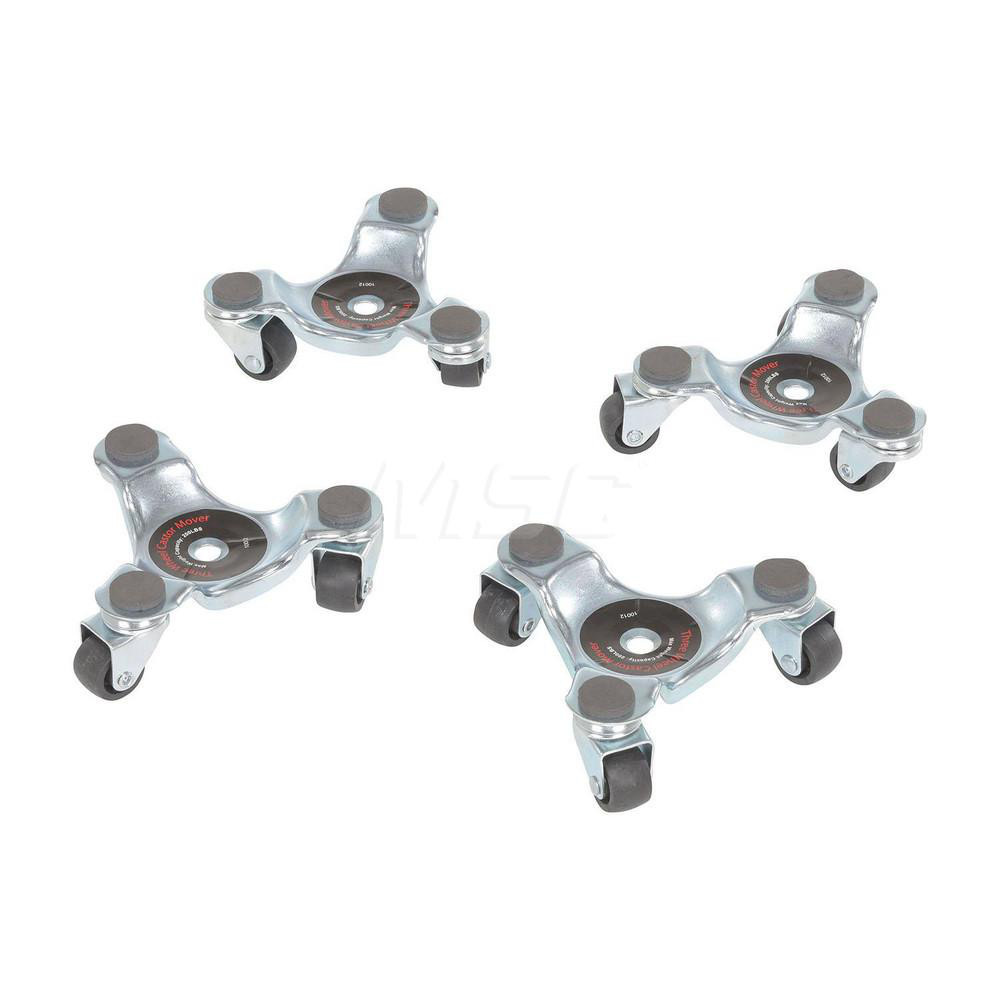 Dolly: 300 lb Capacity - 10-3/4" Long, 12" Wide, 2-3/4" High