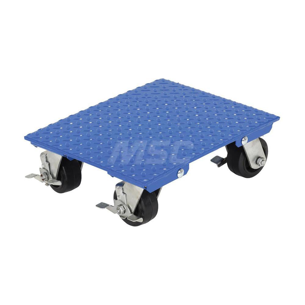 24 in. x 16 in. 1000 lb. Capacity Solid Deck Hardwood Dolly with Carpet