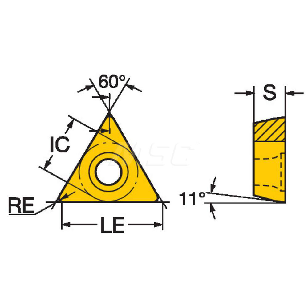 Sandvik Coromant Turning Inserts; Insert Style TPMT ; Insert Shape