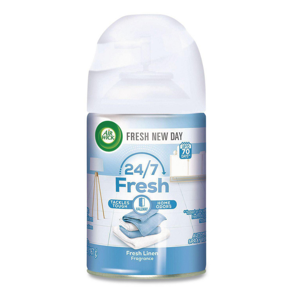 Air Wick Freshmatic Ultra Automatic Spray Refill Fresh Linen 589 oz Aerosol Spray Fresh Linen Scent Part RAC82314 Air Wick Freshmatic Ultra Automatic Spray Refill Fresh Linen 589 oz Aerosol Spray Fresh Linen Scent Part RAC82314