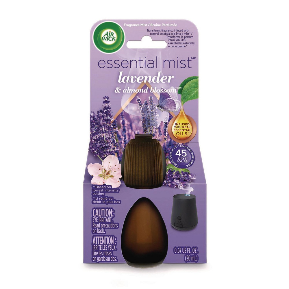 Essential Mist Refill, Lavender and Almond Blossom, 0.67 oz Bottle Essential Mist Refill, Lavender and Almond Blossom, 0.67 oz Bottle