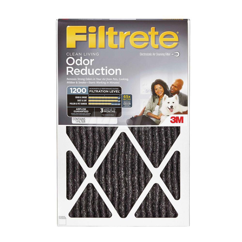 Pleated Air Filter: 14 x 30 x 1", MERV 11, 88% Efficiency