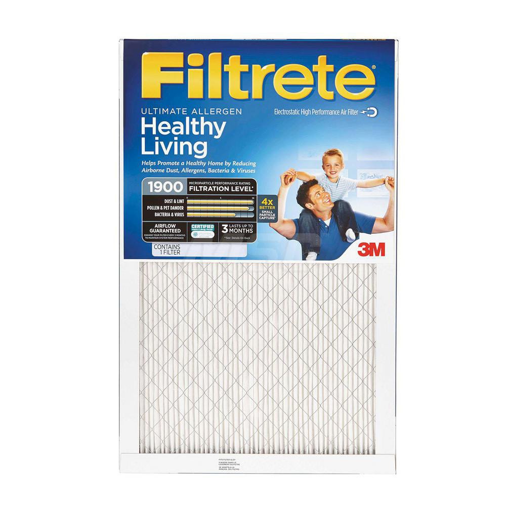 Pleated Air Filter: 17-1/2 x 22 x 1", MERV 13, 71% Efficiency