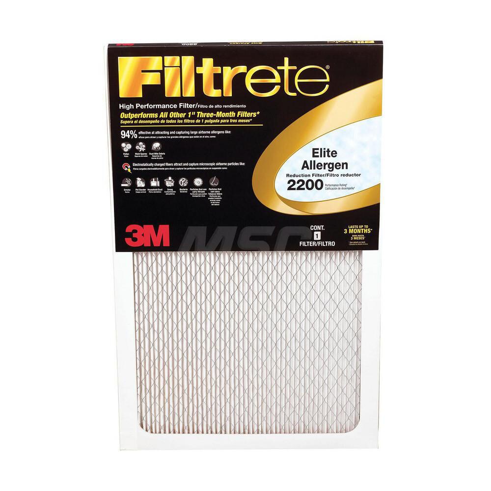 Pleated Air Filter: 20 x 30 x 1", MERV 13, 96% Efficiency