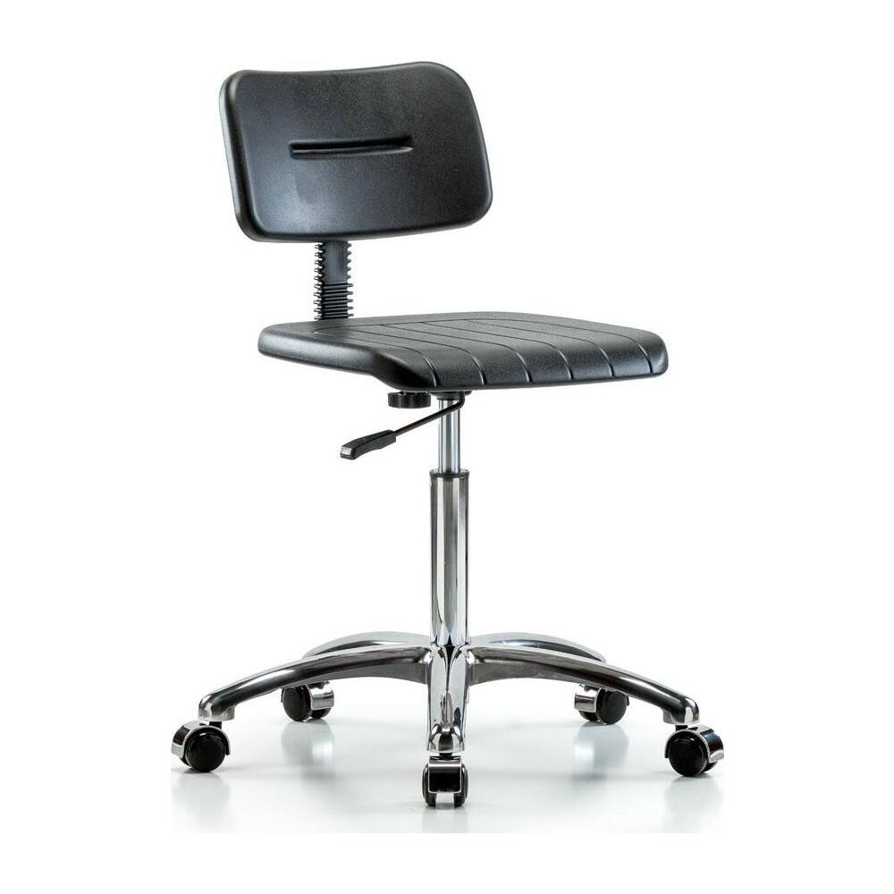 Task Chair: Polyurethane, Black
