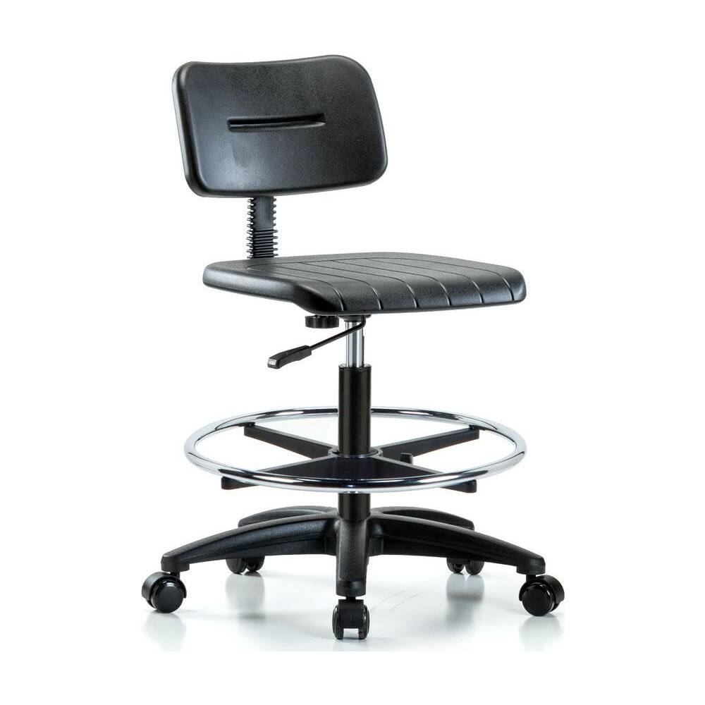 Task Chair: Polyurethane, Black